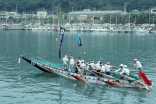 再現された勢子舟 再現された勢子舟