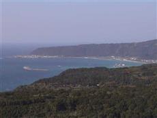 岬から西の風景 岬から西の風景